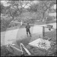 Grenze Jestetten bei Kriegsende 1945