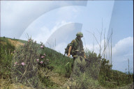 Amerikanischer Soldat; Hügel 471, Vietnam 1968