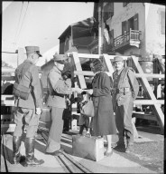 WK 2: kleiner Grenzverkehr, Landesgrenze Moillesullaz 1944 