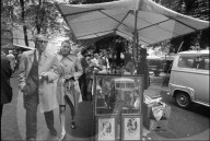 Flohmarkt in Zürich 1971
