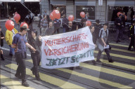 1. Mai Demonstration, Zürich 1999