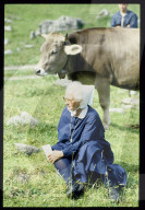 Ordensschwester an Berggottesdienst 1991