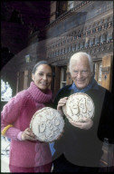 Curd Jürgens in Gstaad, Neujahr 1980 