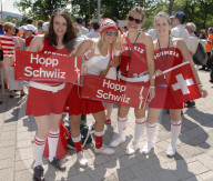 Fussball-WM 2006: Schweizer Fans, Hopp Schwiiz