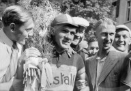 Tour de Suisse 1939: Max Bulla und Etappensieger Hans Martin
