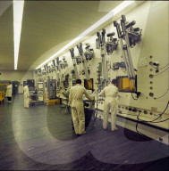 Wissenschafter im Atomreaktor Würenlingen, 1965