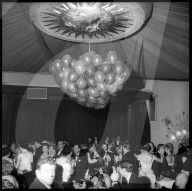 Silvesterparty im Hotel St. Moritz Palace, 1960