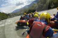 River Rafting auf dem Vorderrhein, 2004