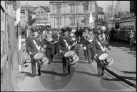 Vereidigung von Polizeirekruten, Polizeimusik, 1971
