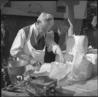 Butterspende, Brauch in Flums, 1940