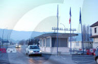 Grenzübergang bei Chavannes-de-Bogis (CH), 2005