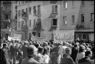 1. Mai Demonstration in Kreis 4, Zürich, 1973