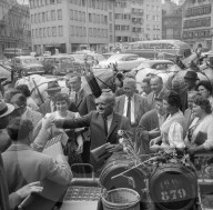 Sauser-Propagandafahrt durch Zürich, 1959