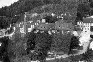 Sprengung des alten Konviktes, Chur 1970