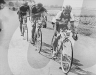 Tour de France 1950: Robic, Sieger Ferdi Kübler, Magni 
