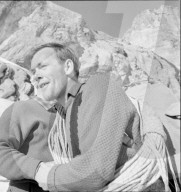 Eiger-Nordwand, erste Winterbesteigung durch Hiebeler 1961