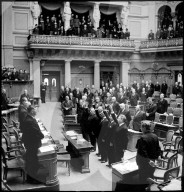 Vereidigung der Mitglieder des Bundesrats, 1939