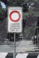 Allgemeines Fahrverbot an der Bahnhofstrasse, Zürich