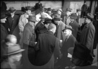 WK 2: Wirtschaftsdelegation der Alliierten, Ankunft in Bern, 1945