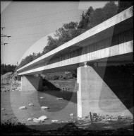 Sihlwald, Brücke über die Sihl; 1957