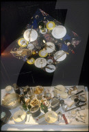 Kunstwerk von Daniel Spoerri an der Weltausstellung, Sevilla 1992