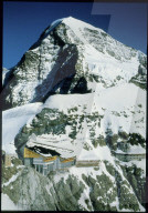 Jungfraujoch mit Observatorium und "Top of Europe" 1987