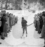 Skilift Eröffnung, Zermatt 1943