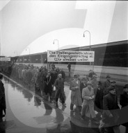 Arbeiter im Streik, Zürich 1946