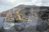Vulkanlandschaft  auf Lanzarote 1992