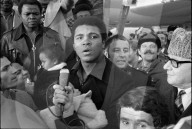 Muhammad Alis Ankunft in Zürich-Kloten 1971