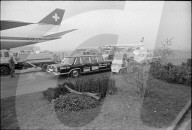 Muhammad Alis Ankunft in Zürich-Kloten 1971
