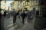 Private uniformierte Sicherheitspolizei, Patrouille mit Hund 1986