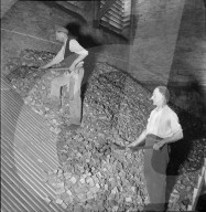 Produktion von Holzgas; 1941