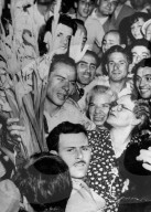 Empfang für Giro d'Italia-Sieger Hugo Koblet in Rom 1950