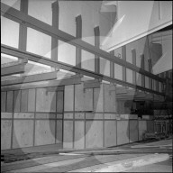 CERN: Strahlenschutzwand beim Zyklotron 1958