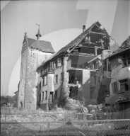 WK 2: Bombardierung Stein am Rhein, 1945; Quartier beim Untertor