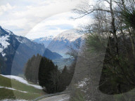 Schneefelder auf dem Hasliberg