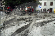 Hochwasserkatastrophe in Brig 1993: Briger Innenstadt