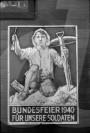 Plakat zur Bundesfeier; 1940