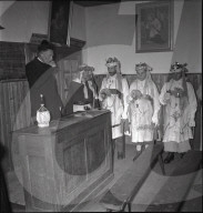 Dreikönigsfest in Kippel 1942