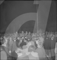 PdA-Protestversammlung gegen Verhaftung von Edgar Woog, 1947