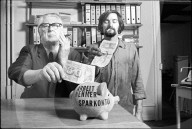 Chef, Arbeiter, Sparkonto, sparen, 1974