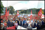 Swissair-Grounding 2001: Swissair-Demo in Winterthur