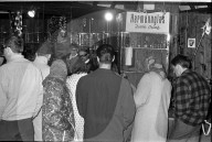 Glasbläser im Schweizer Pavillon der Expo 1967