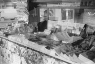 Zeitungskiosk an der Shilbrücke, Zürich 1963