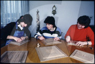 Unterricht an der landwirtschaftlichen Schule Schwand, 1984