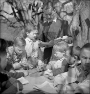 Kinder aus Belgien auf Erholungsurlaub in der Schweiz, 1942