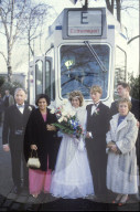 Hochzeit von Denise Biellmann und Colin Dawson 1984