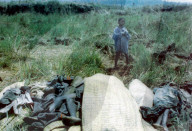 Flüchtlingselend in Ruanda 1994