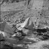 Gletschertopf beim Aletschgletscher, circa 1950